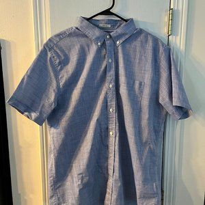 Men's short sleeve button down